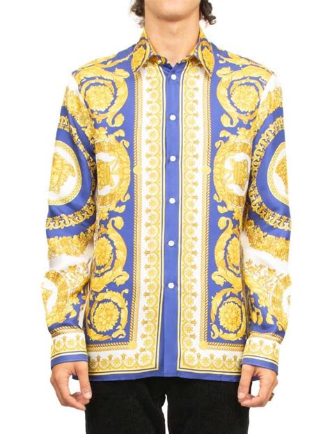 versace replica silk shirts uk|versace silk shirt sale.